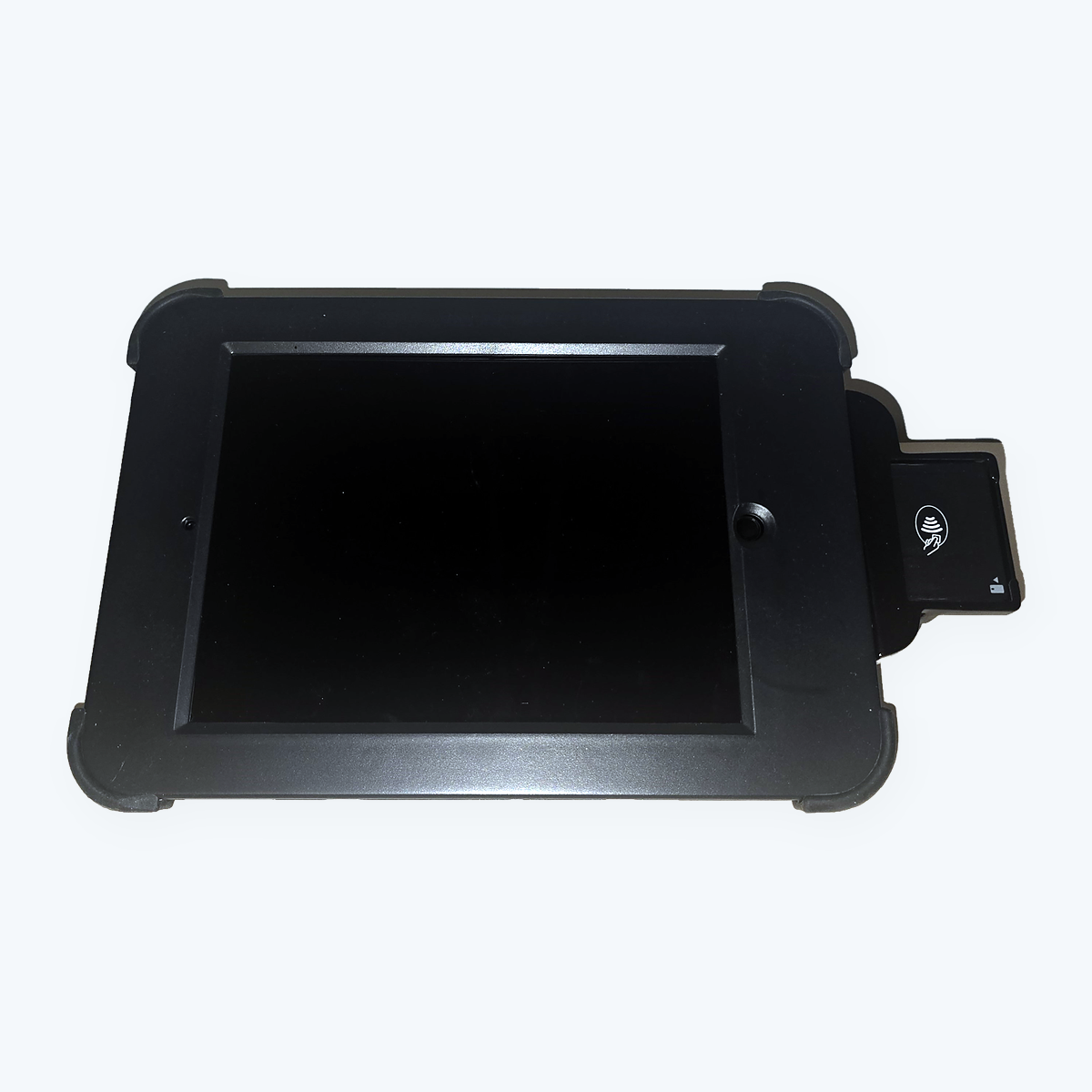 AIO Handheld Kiosk – Black with Walker C3X reader