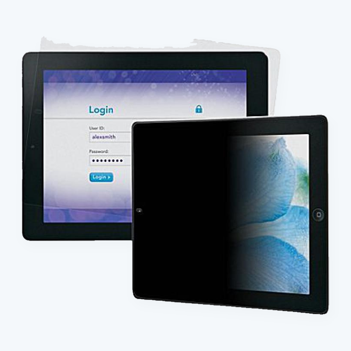 Easy-On Privacy Filter for Apple iPad Landscape – privacy screen filter