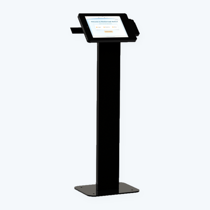 iK6 LED Freestanding iPad kiosk – Black