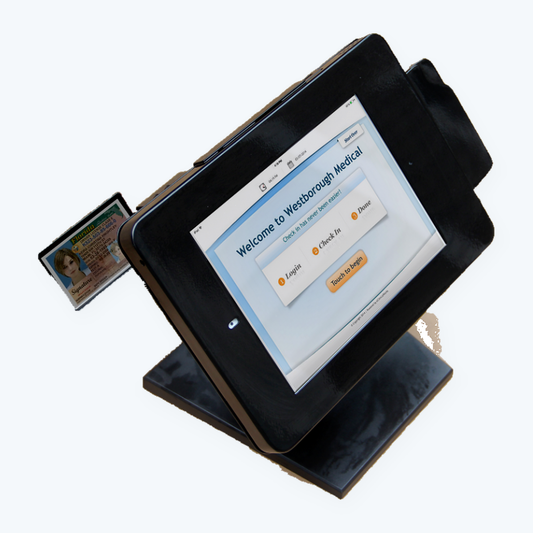 iK7 Desktop iPad kiosk – Black