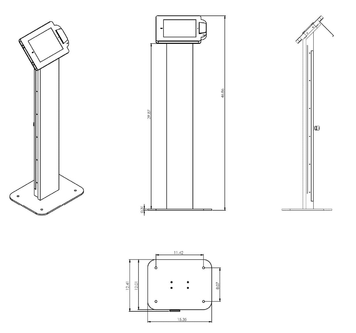 iK6 LED Freestanding